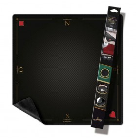 TAPIS CARTES PRESTIGE NOIR (FORMAT TAROT 60X60 CM)