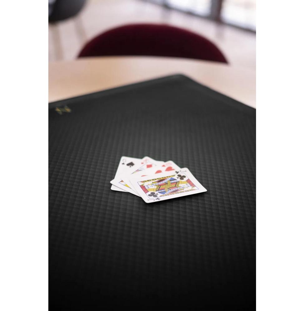 TAPIS CARTES PRESTIGE NOIR (FORMAT TAROT 60X60 CM)