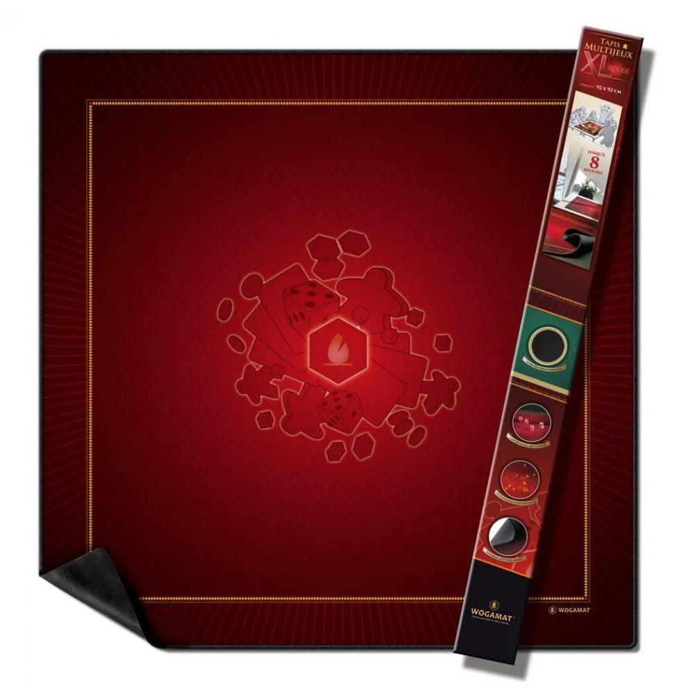 TAPIS MULTIJEUX XL ROUGE (TAILLE 3 92X92 CM)