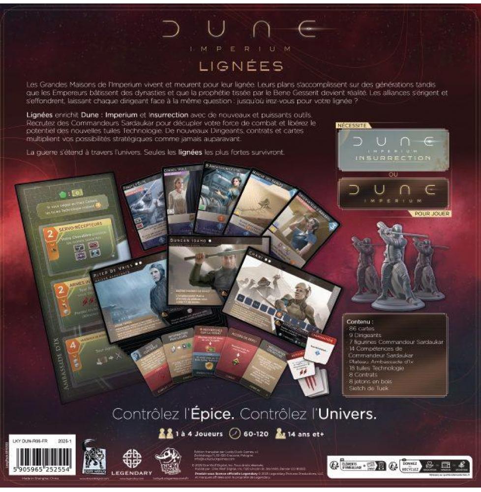 DUNE IMPERIUM - Ext. Lignées