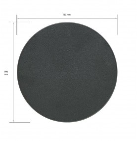 Socle rond 160mm