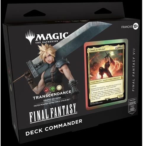 MTG : Final Fantasy Deck Com. FR Transcendance