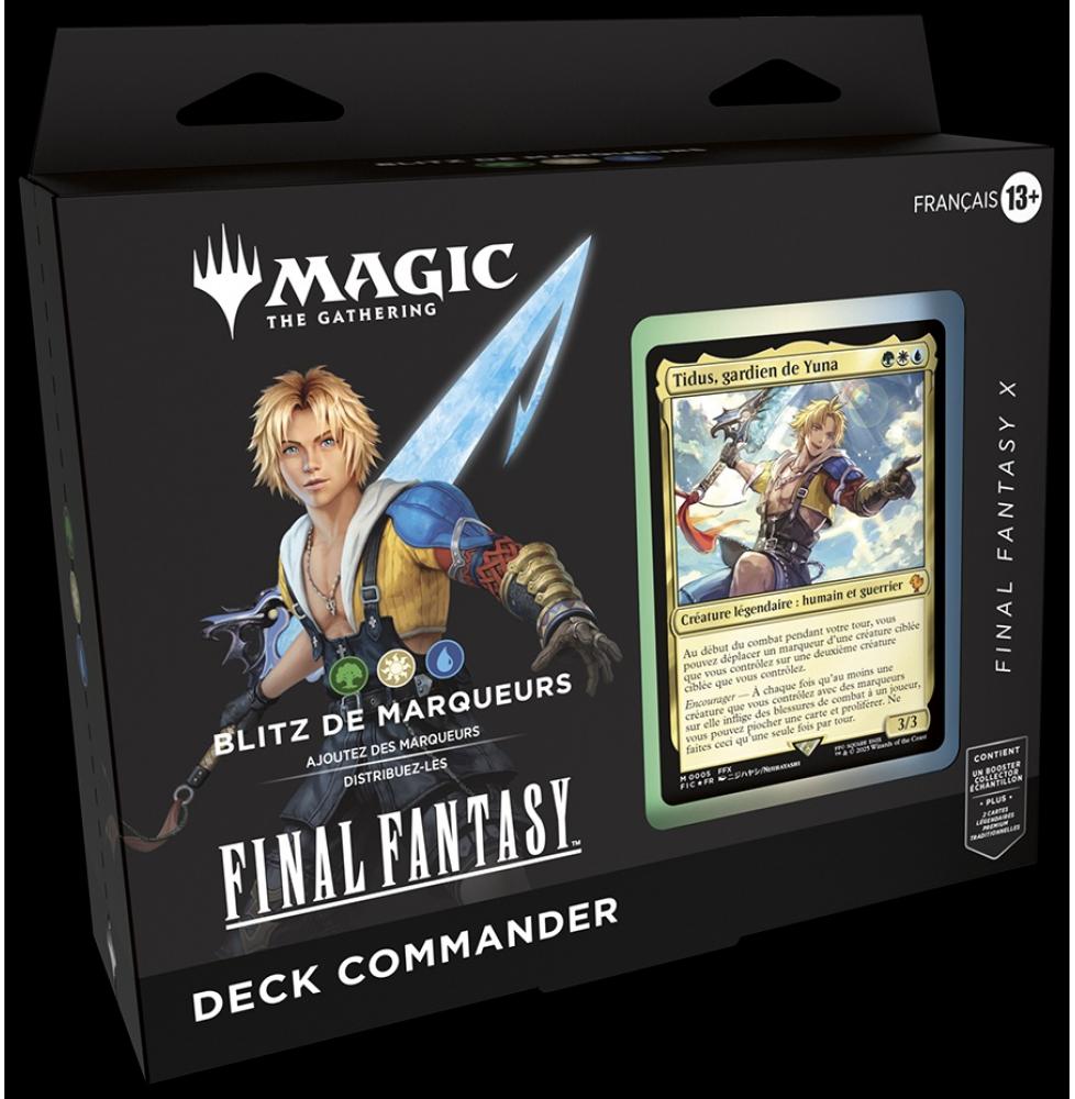 MTG : Final Fantasy Deck Com. FR Blitz de marqueurs