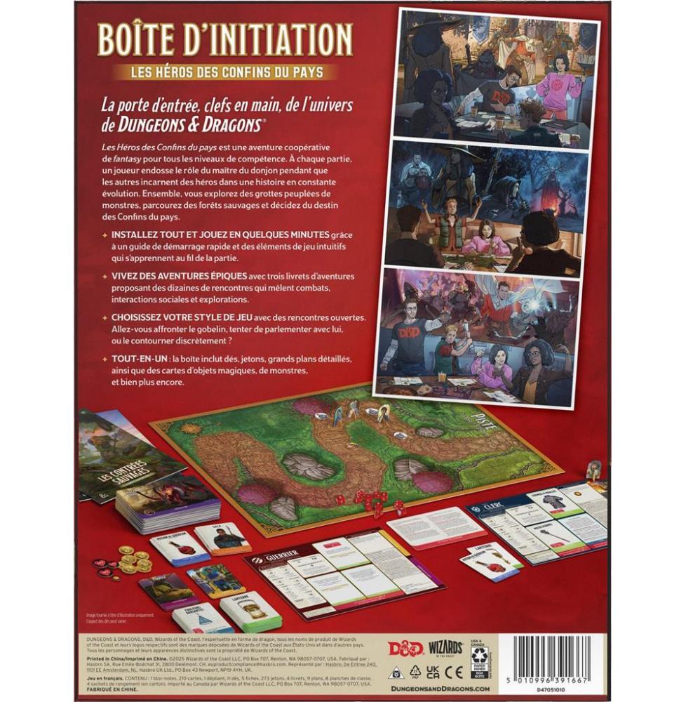  D&D5 : Boîte d'Initiation - Les Héros des Confins du Pays 