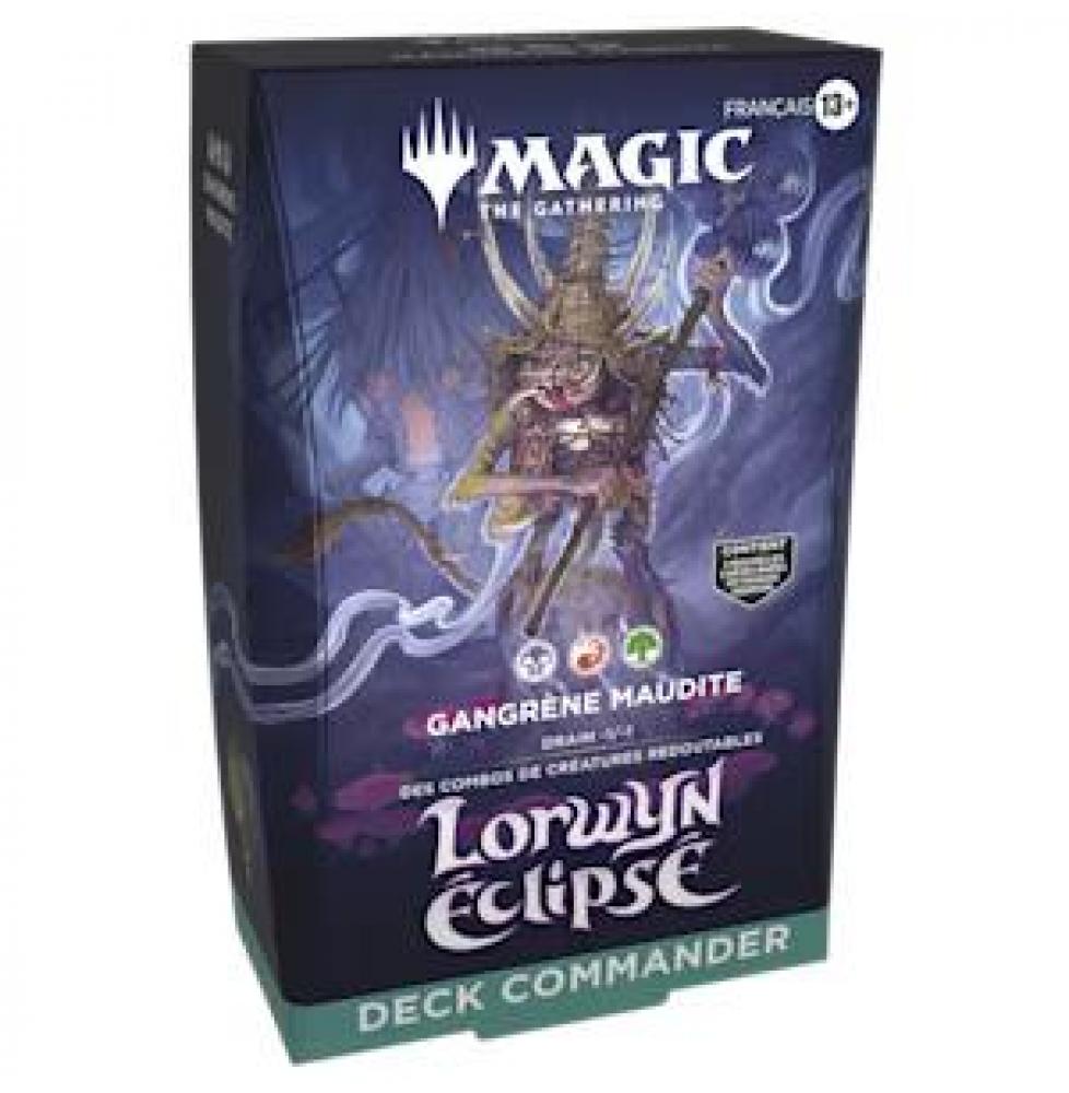 MTG : Lorwyn Eclipsé Deck Commander FR - Gangrène Maudite