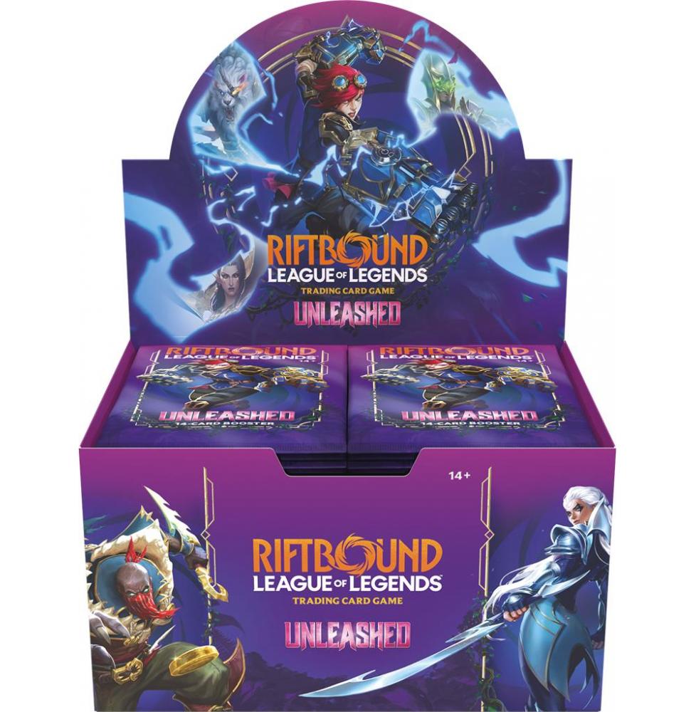 LOL Riftbound : Set 3 - Unleashed - Dispaly EN