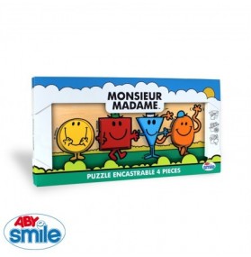Monsieur Madame puzzle 4 pieces