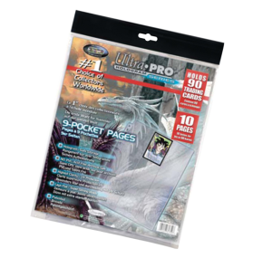 10 feuilles classeurs ultra pro