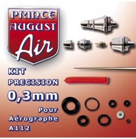 AA123 – Kit de précision 0.3mm pour aérographe A112