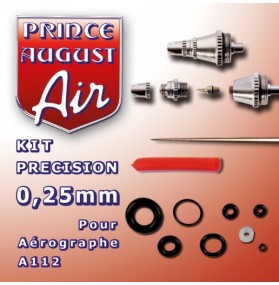 AA1225 – Kit de précision 0.25 pour Aérographe A112