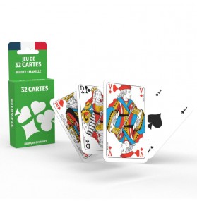 Jeu de cartes Basic 32 Cartes Ecopack