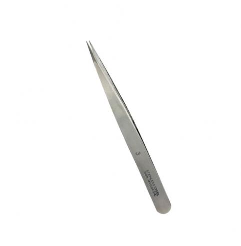 T12003- Pince Brucelle de précision à pointe droite