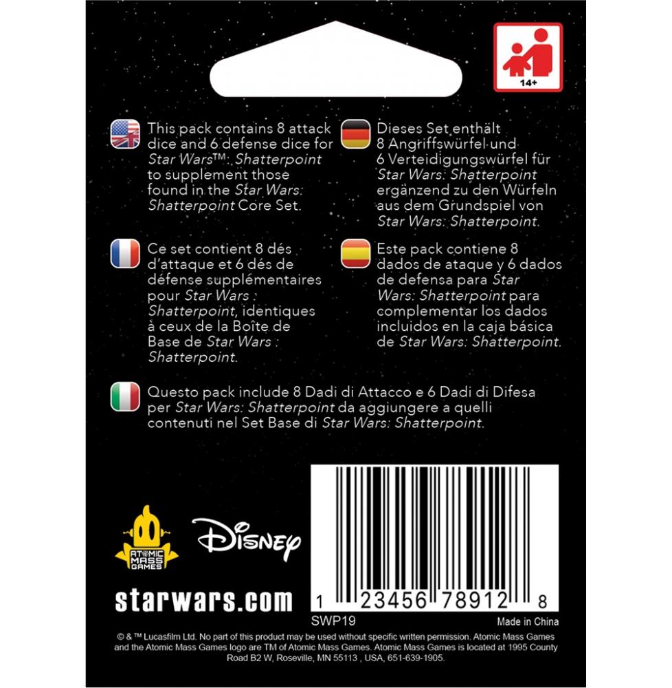 SW Shatterpoint : Set de dés