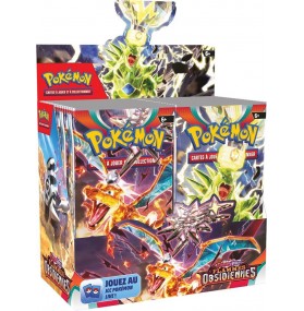 Pokémon EV03 Flammes Obsidiennes : Display