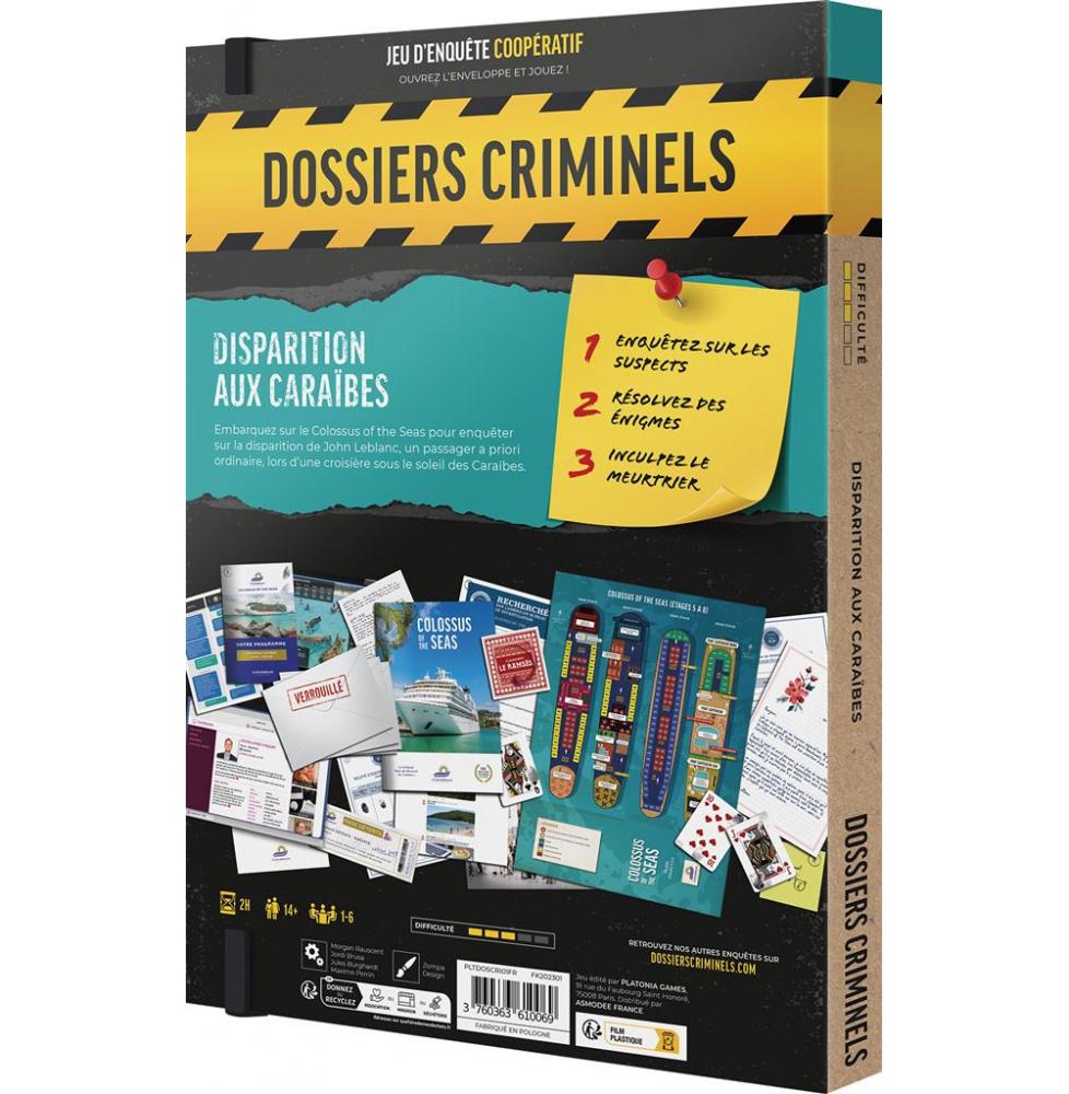Dossiers Criminels - Disparition aux Caraïbes
