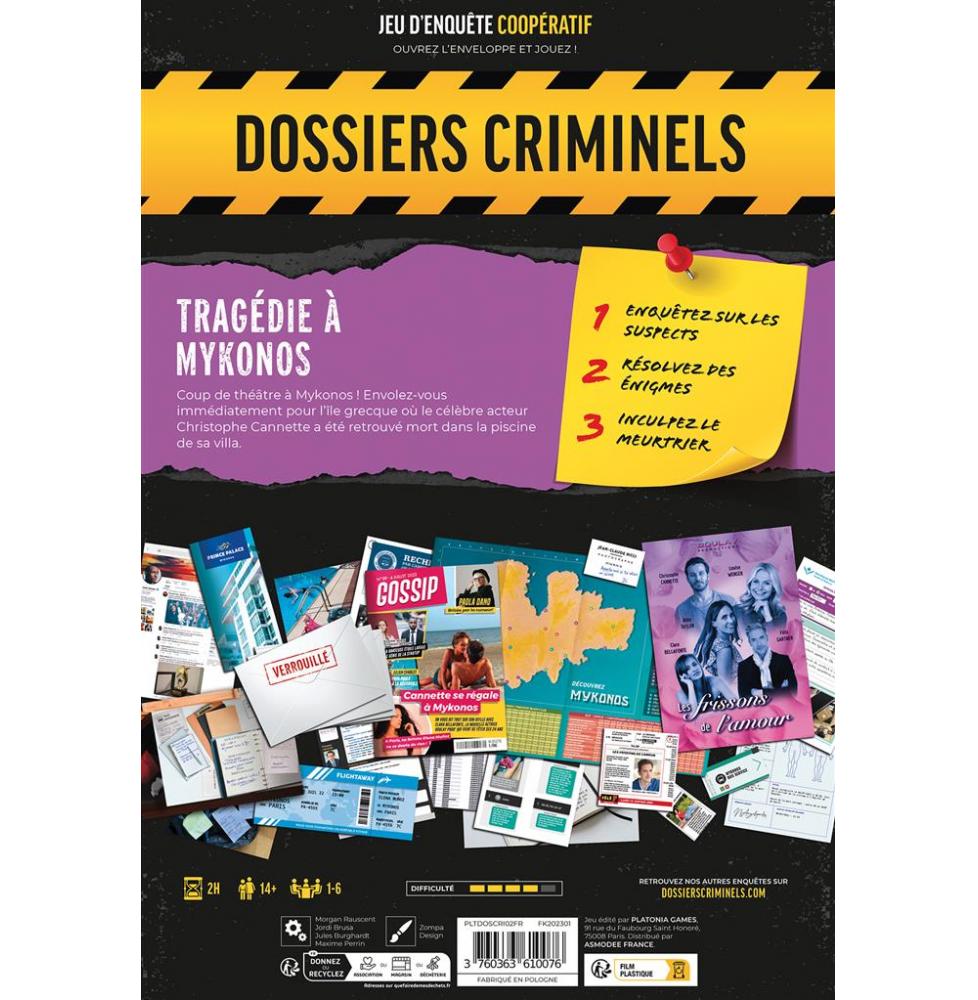 Dossiers Criminels : Tragédie à Mykonos
