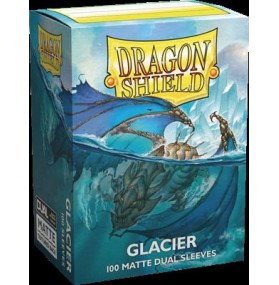 100 Dragon Shield Dual Matte - Glacier