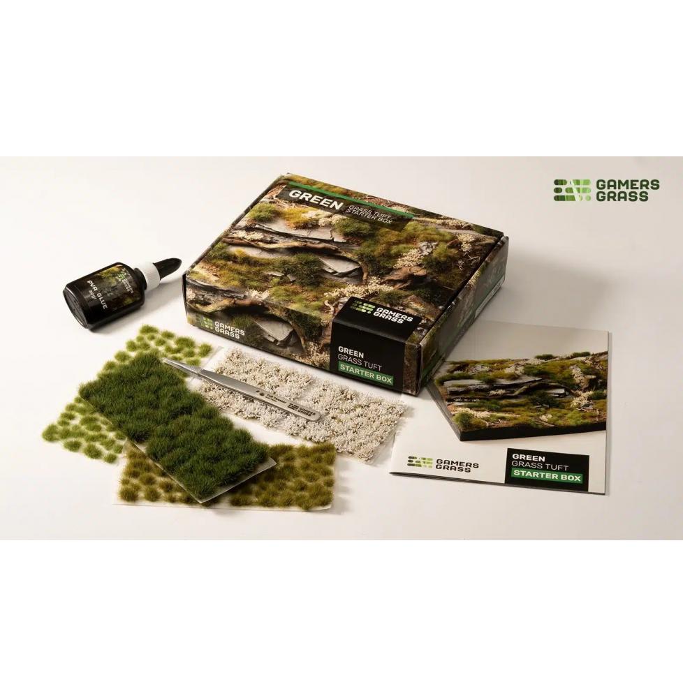 Green Grass Tuft Starter Box