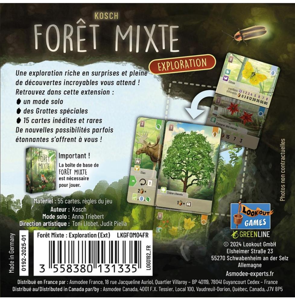 Forêt Mixte : Exploration (Ext)