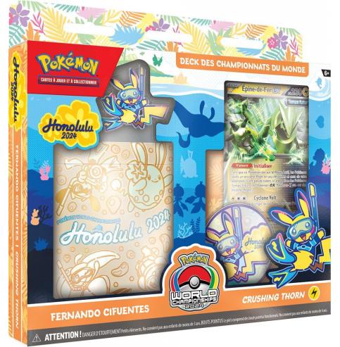 Pokémon : Deck des championnats du monde 2024 Crushing Thorn