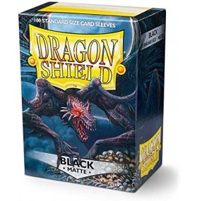 Dragon shield black matte