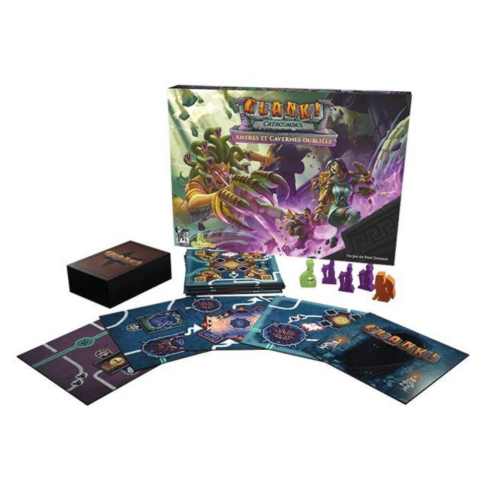 CLANK! Catacombes - Ext. Antres et Cavernes oubliées 