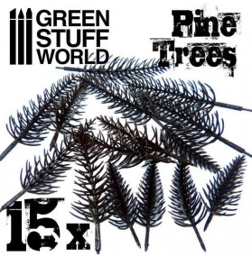 15x Arbres PINS Modelisme Flexibles