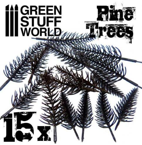 15x Arbres PINS Modelisme Flexibles