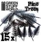 15x Arbres PINS Modelisme Flexibles