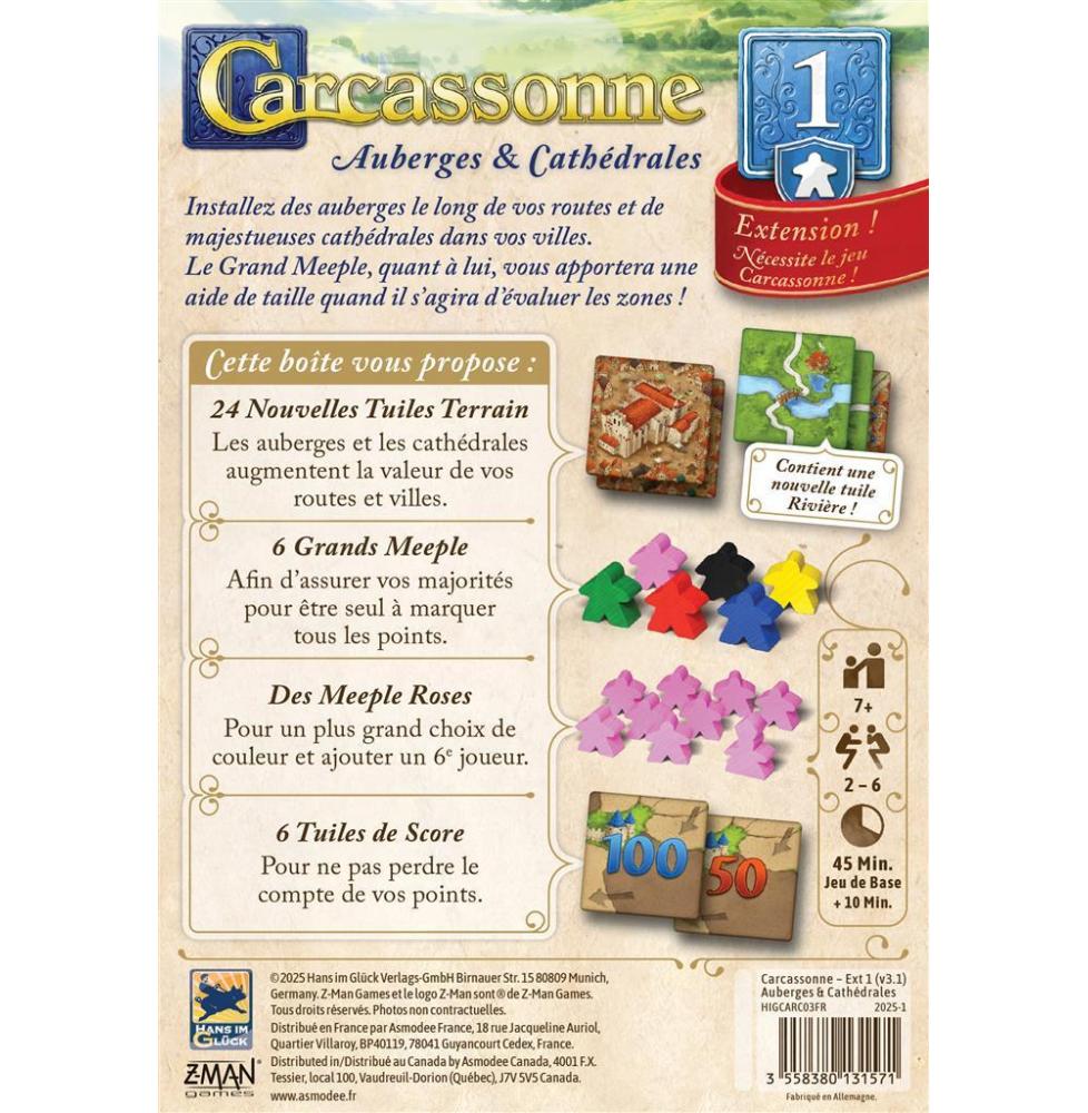 Carcassonne : Auberges et Cathédrales 2025