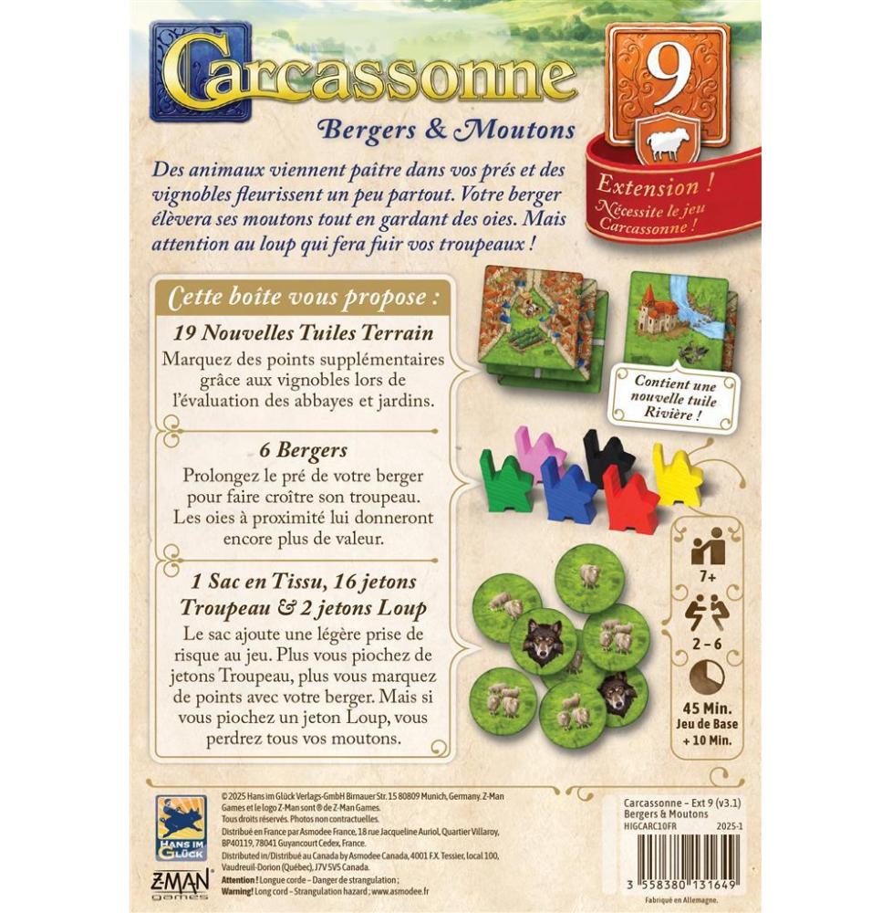 Carcassonne : Bergers et Moutons 2025