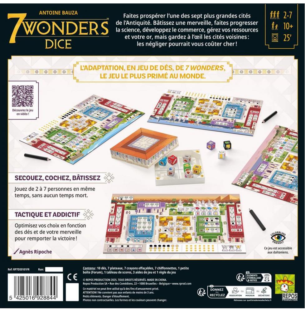 7 Wonders Dice