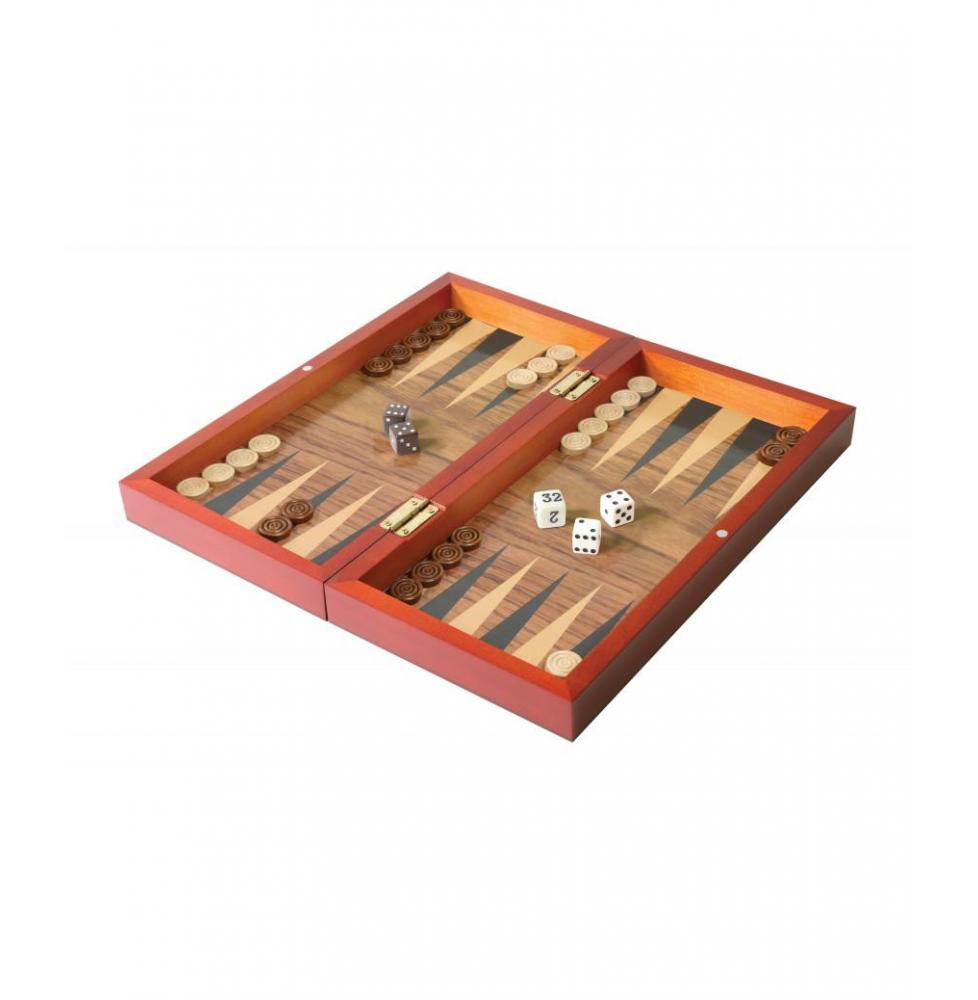 Backgammon Bois Pliable